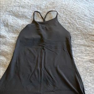 Black lightly used lulu tank